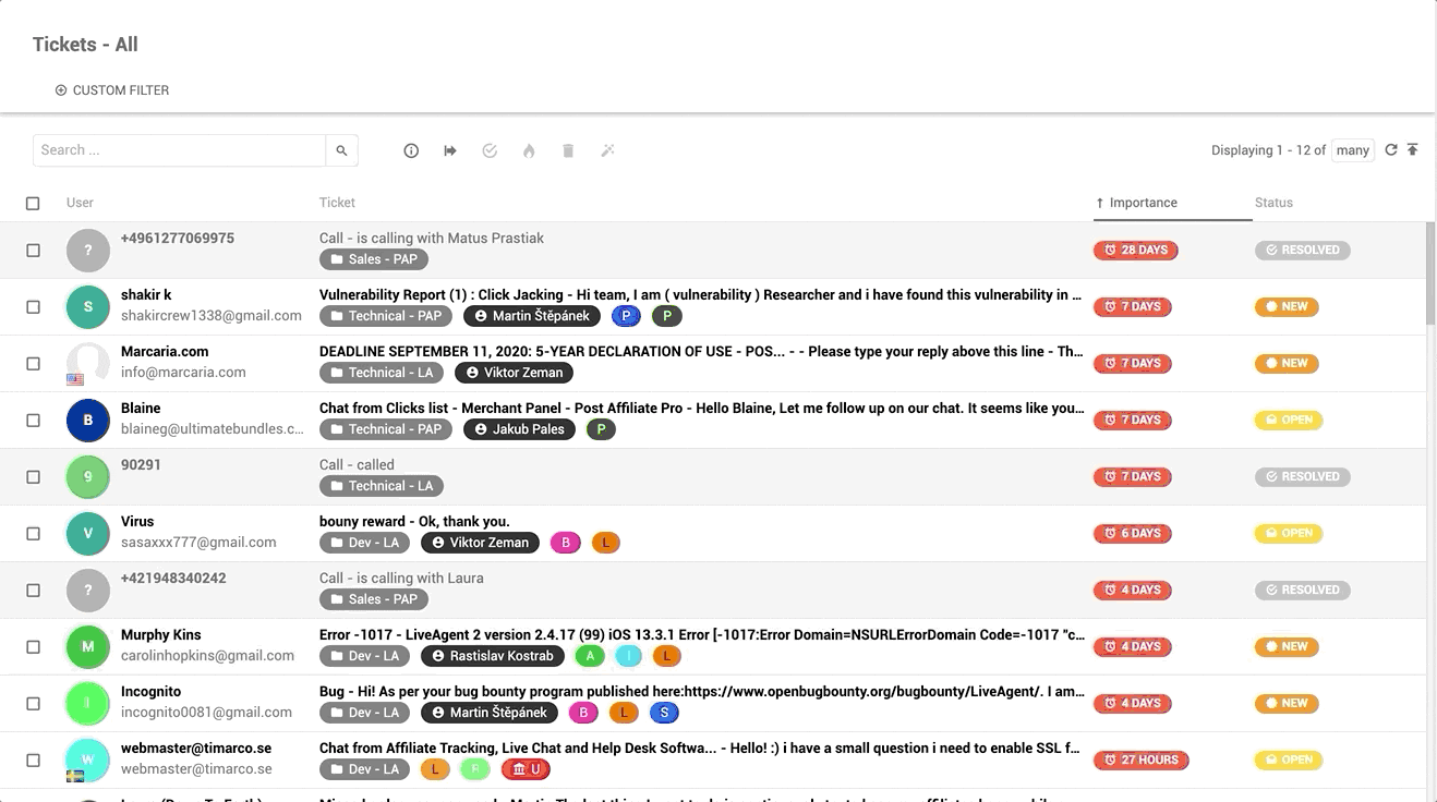 ユニバーサルインボックスの例