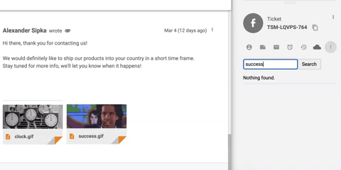 Giphyで作成されたカスタムGIF