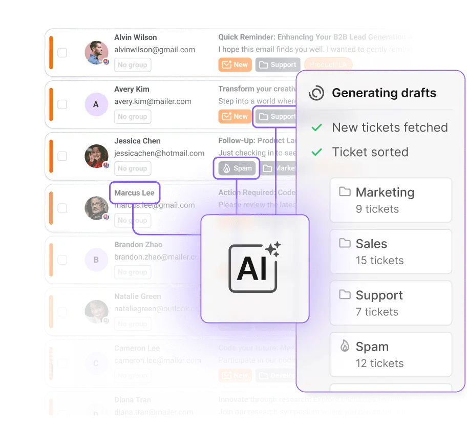 チケット返信を下書きするAIエージェント