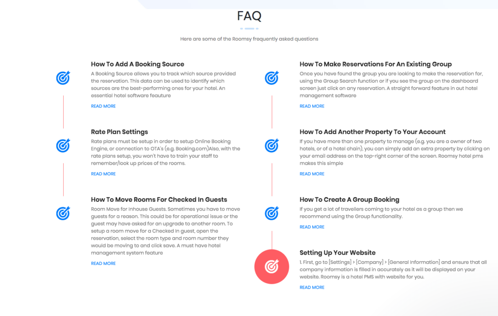 FAQ page design LiveAgent