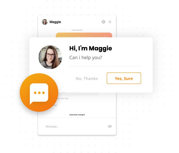 LiveAgentによるプロアクティブなチャット招待