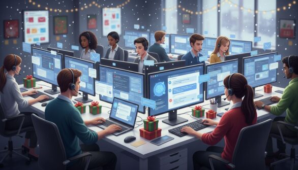 12月の休日サポート急増を管理する方法：eコマース向けスマート戦略