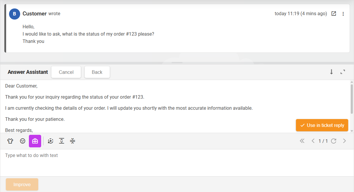 AI Draft Composer通信作成の概要
