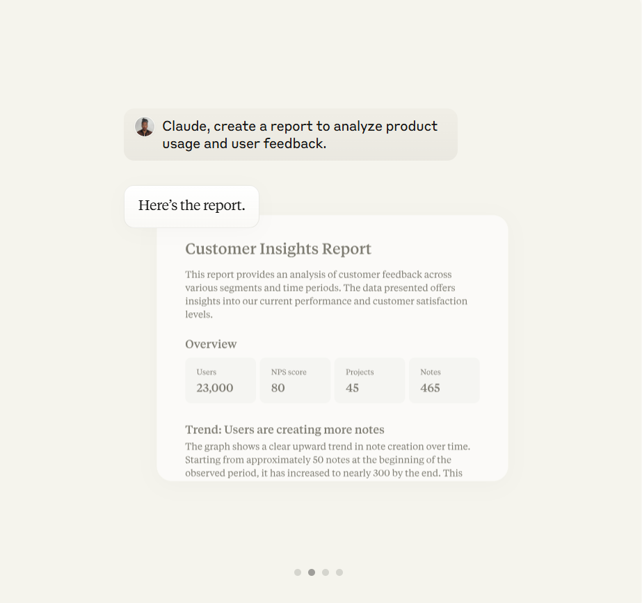 Anthropic社のClaudeとのAIチャット概要
