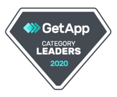 GetApp category leader award for LiveAgent