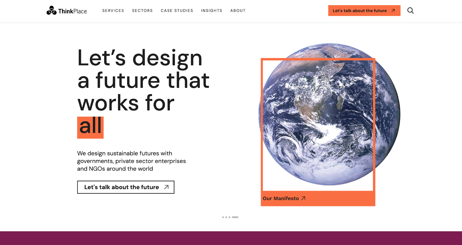 IBMのThinkPlaceプラットフォームのスクリーンショット