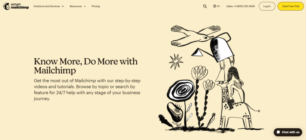 Mailchimpのナレッジベースプラットフォーム