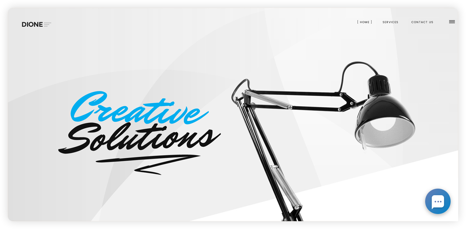 Example of the enterprise live chat button