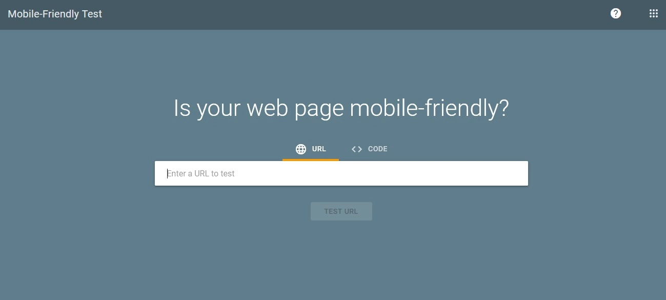 Googleモバイルフレンドリーテスト