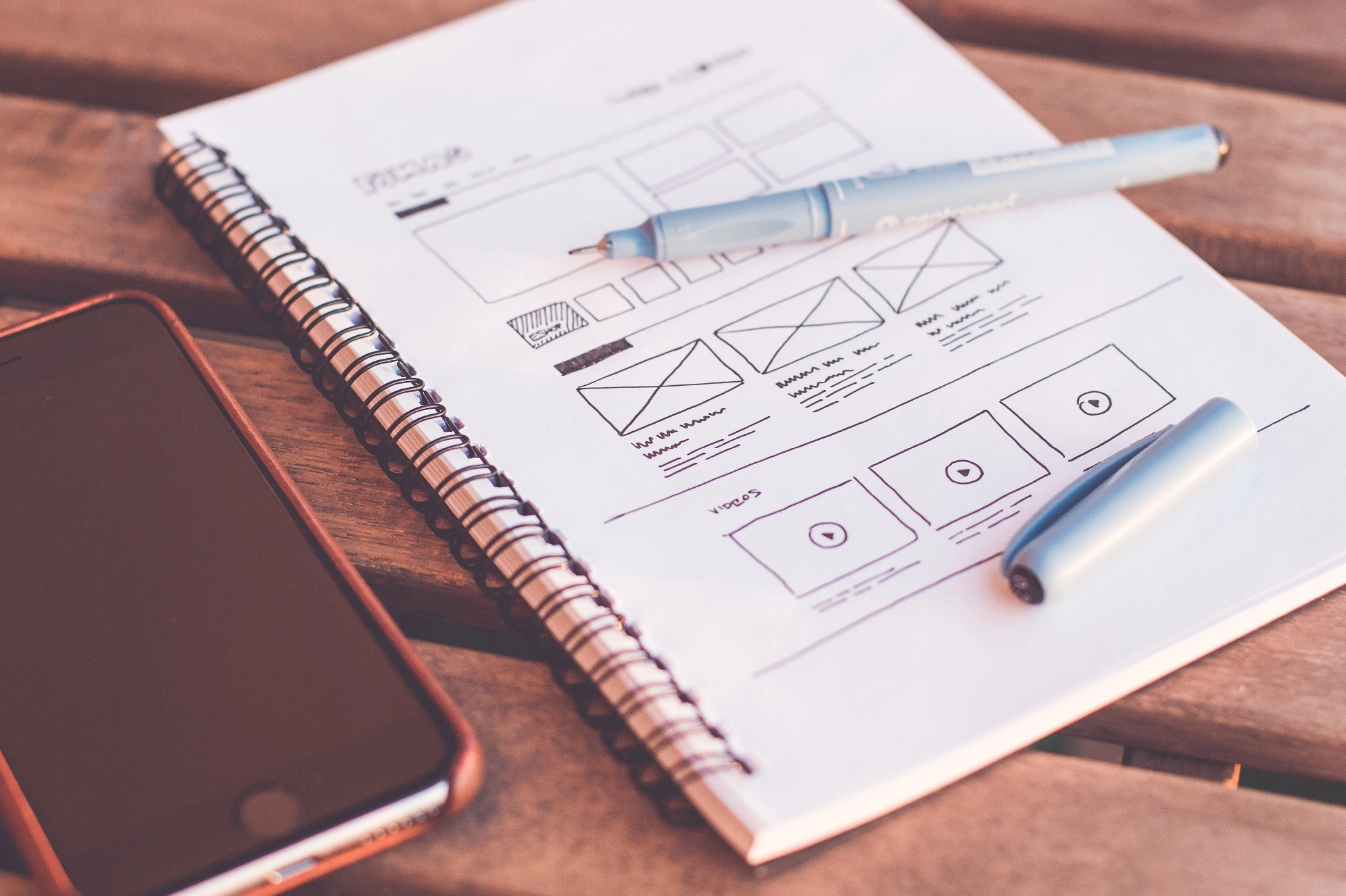 メモ帳のデザイン