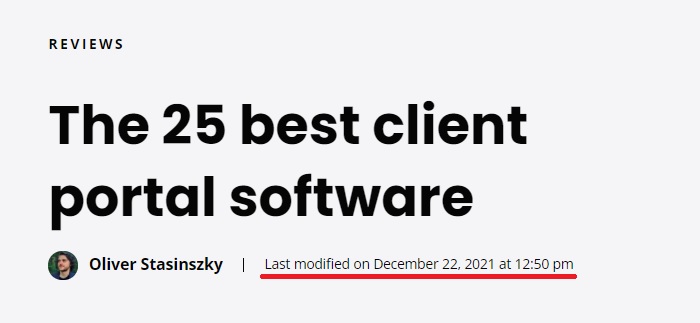 最終更新日を実装