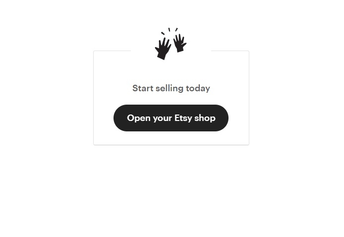 Etsyショップを開いて今日から販売を開始してください