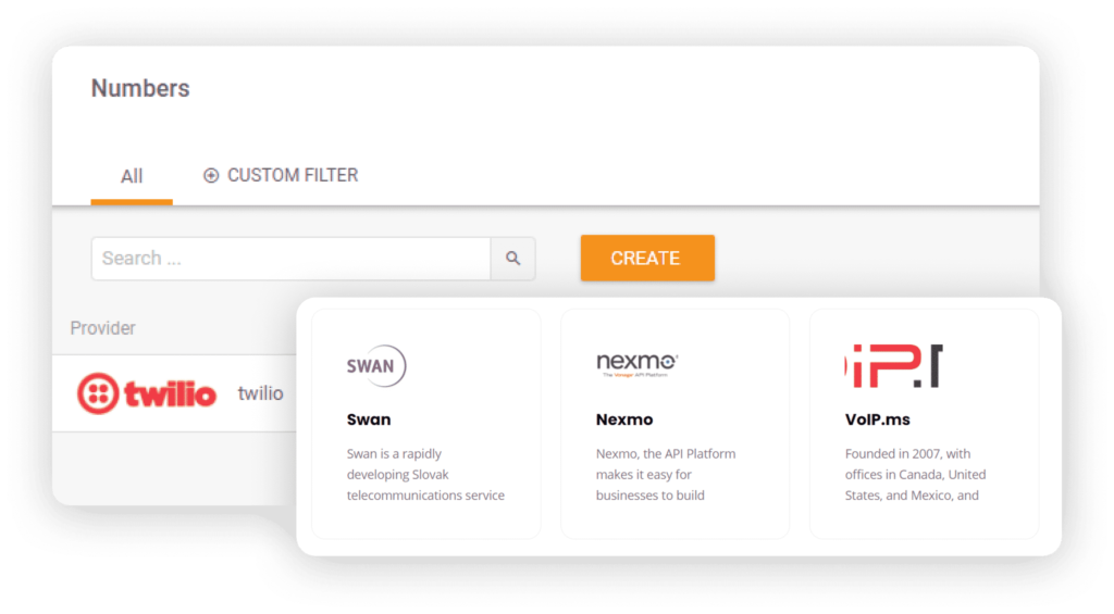 LiveAgent VoIPコールセンター