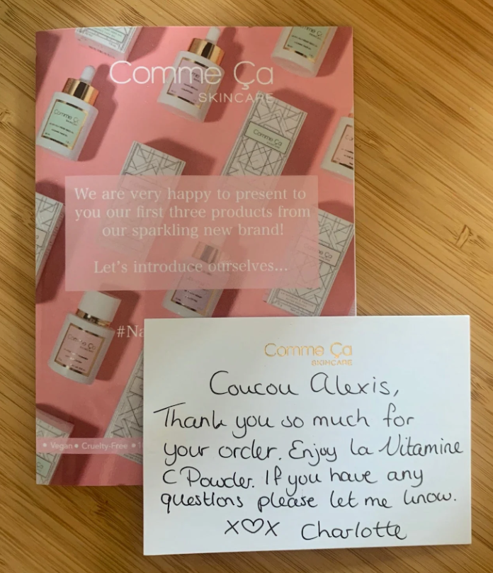 スキンケアカード