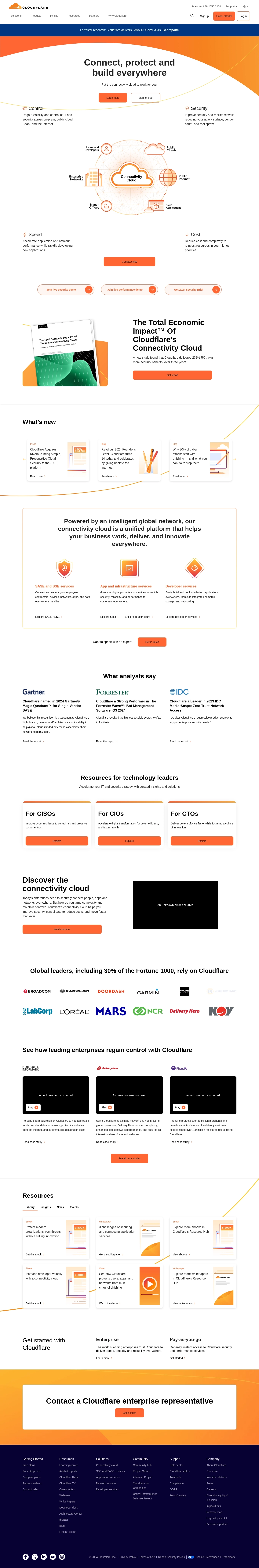 Cloudflareヘルプデスク連絡先