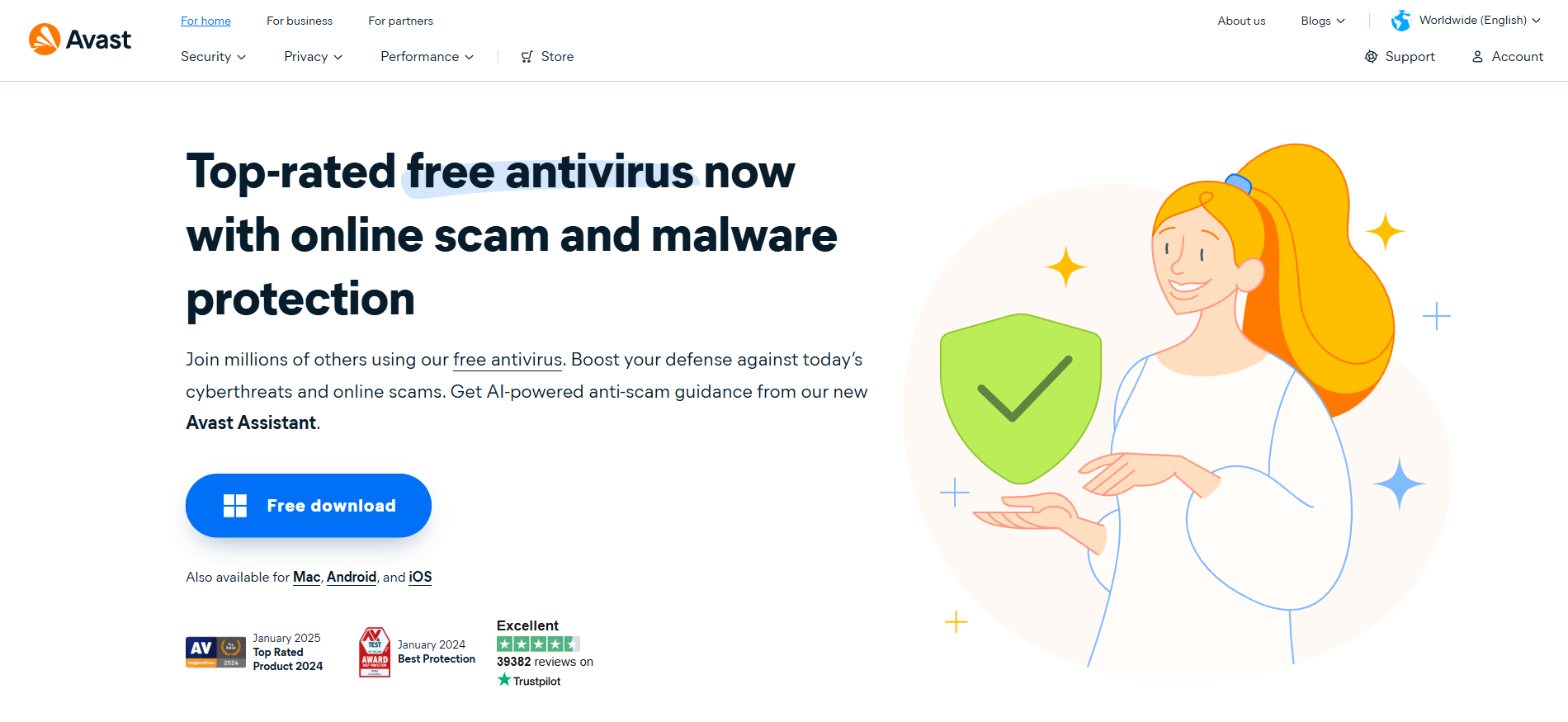 Avast ヘルプデスク連絡先