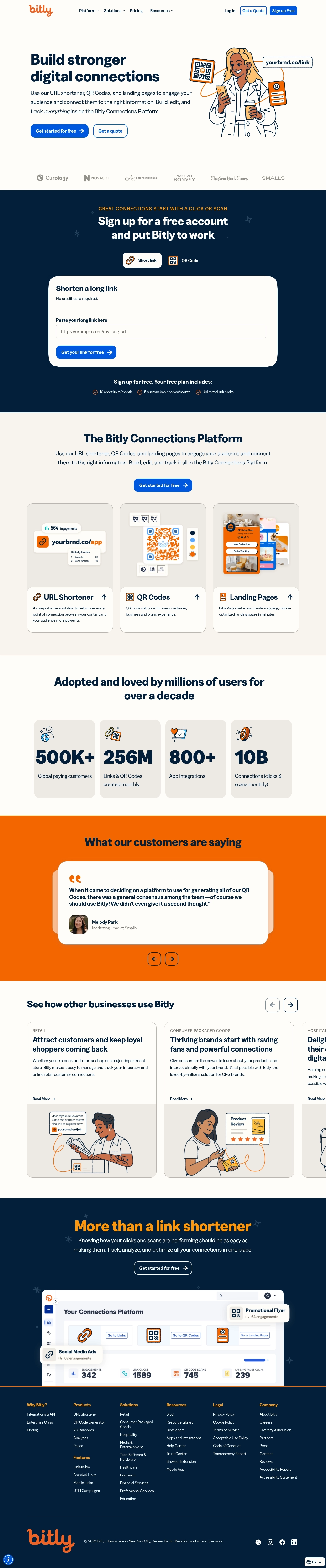 Bitly ヘルプデスク連絡先