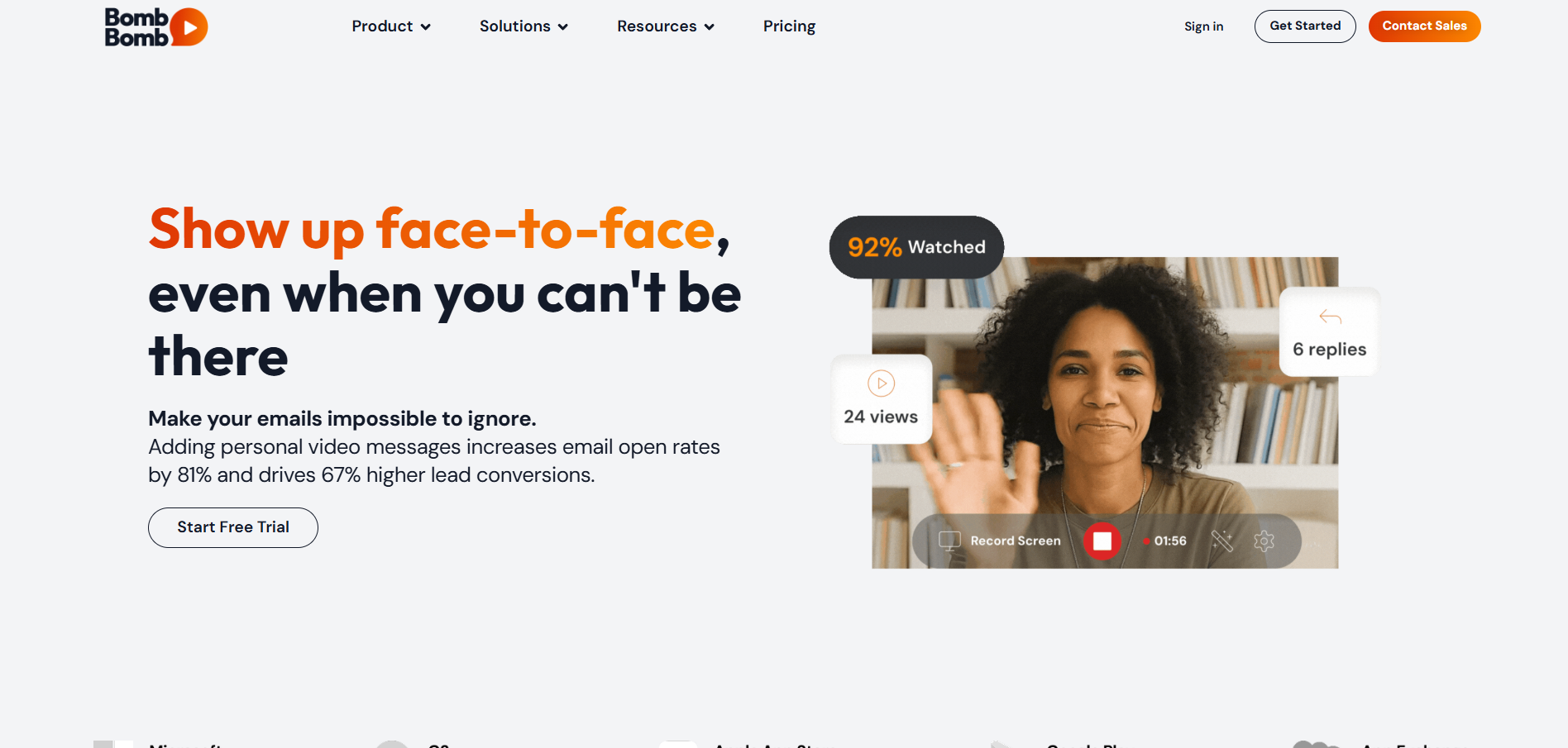 BombBomb ヘルプデスク連絡先