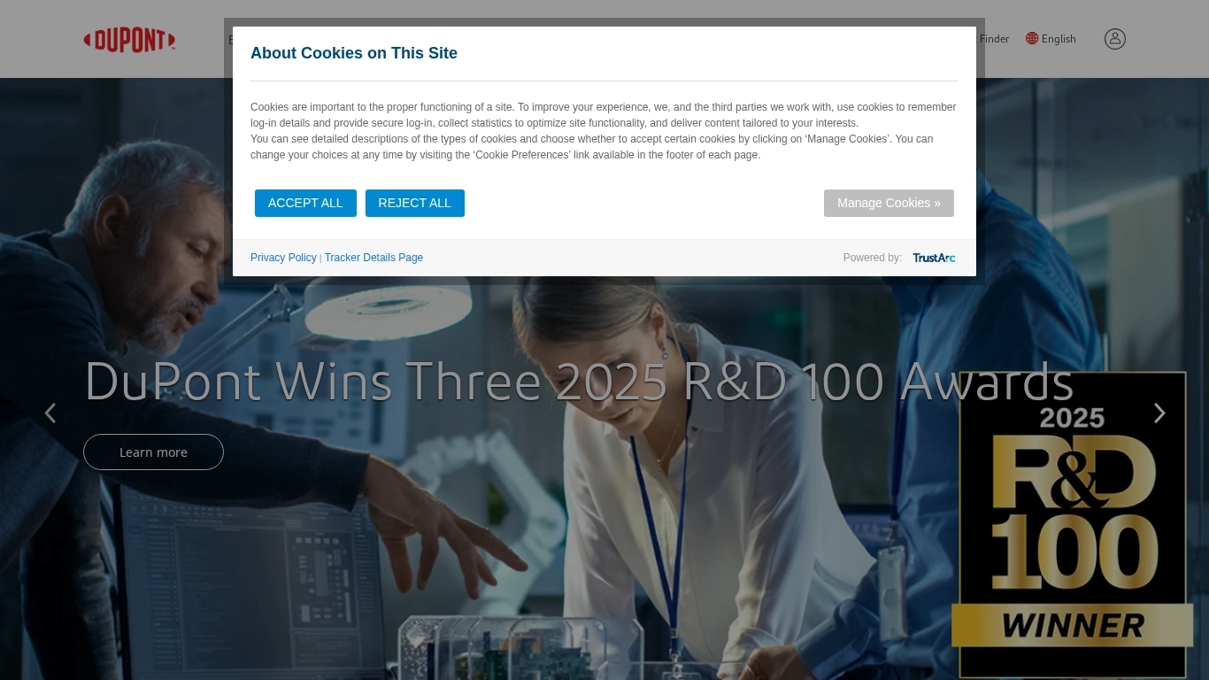 DuPont ヘルプデスク連絡先