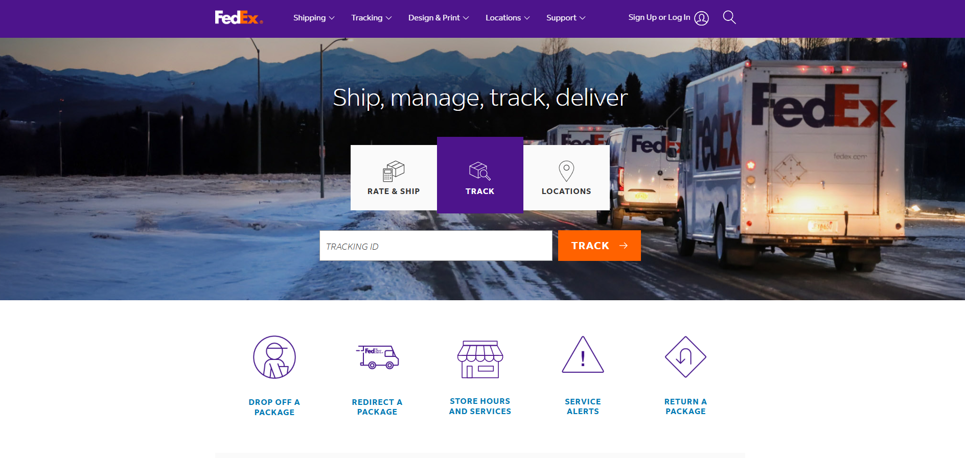 FedEx ヘルプデスク連絡先