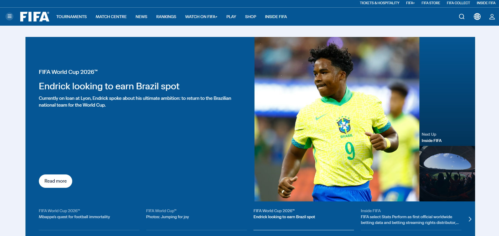 FIFAヘルプデスク連絡先