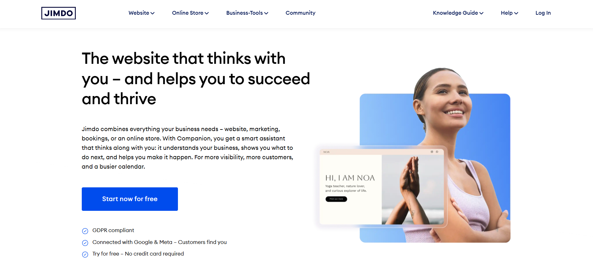 Jimdo ヘルプデスク連絡先