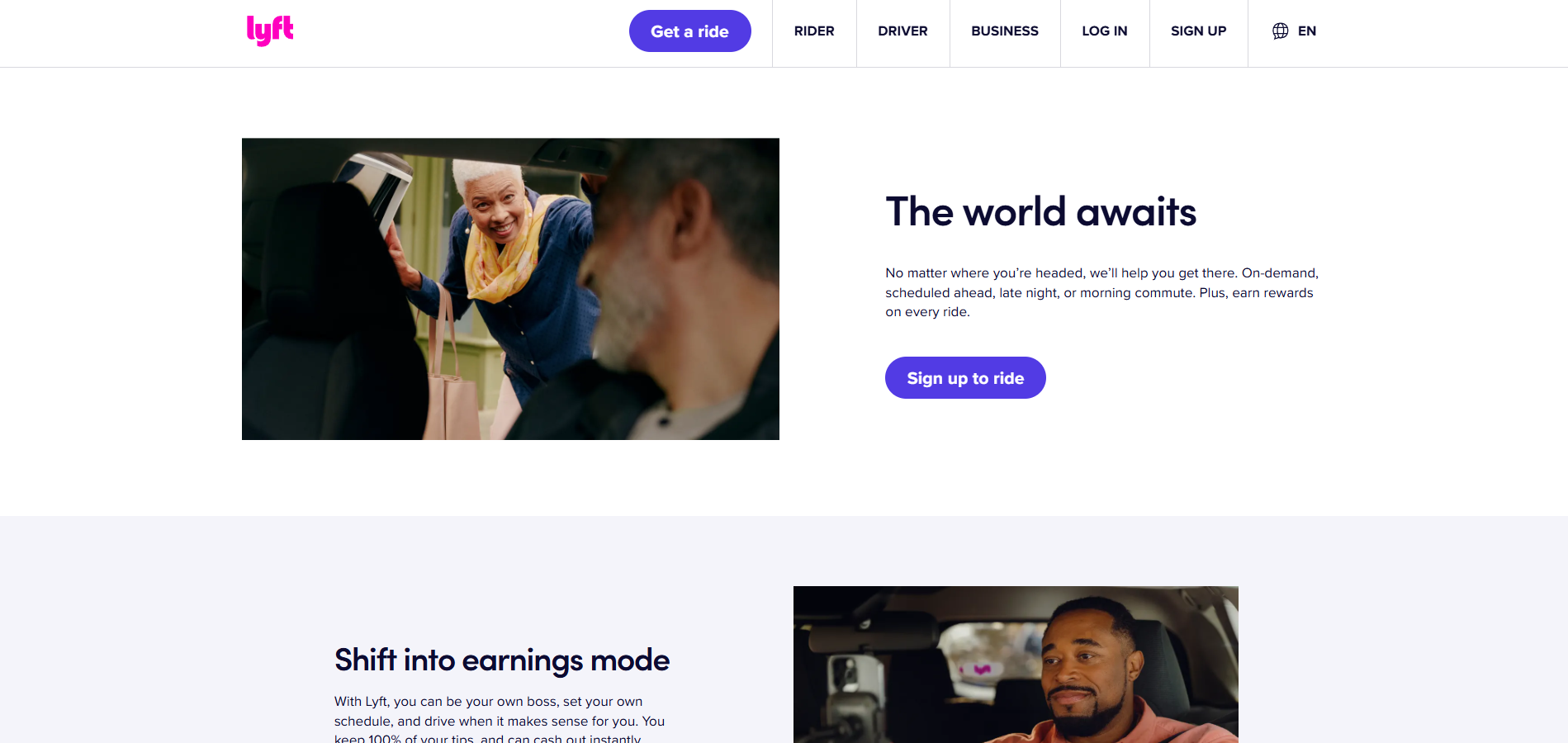 Lyft ヘルプデスク連絡先