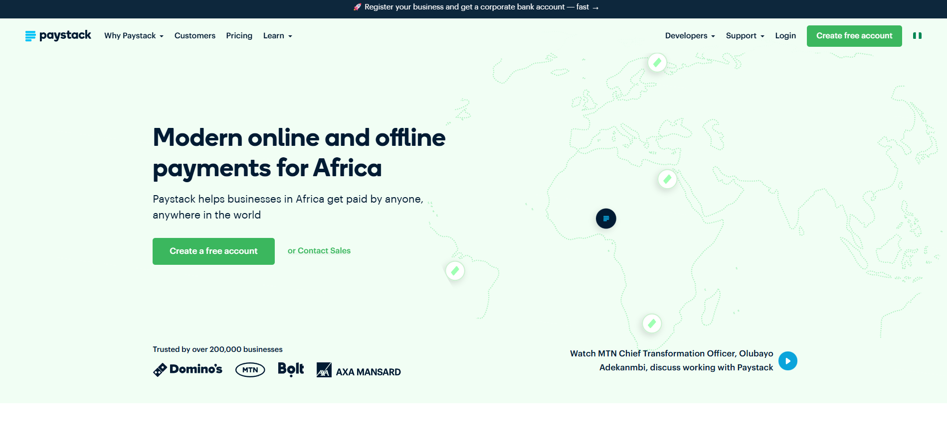 Paystack ヘルプデスク連絡先