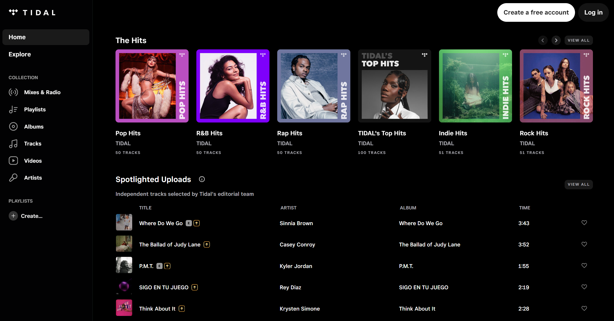 TIDALヘルプデスク連絡先