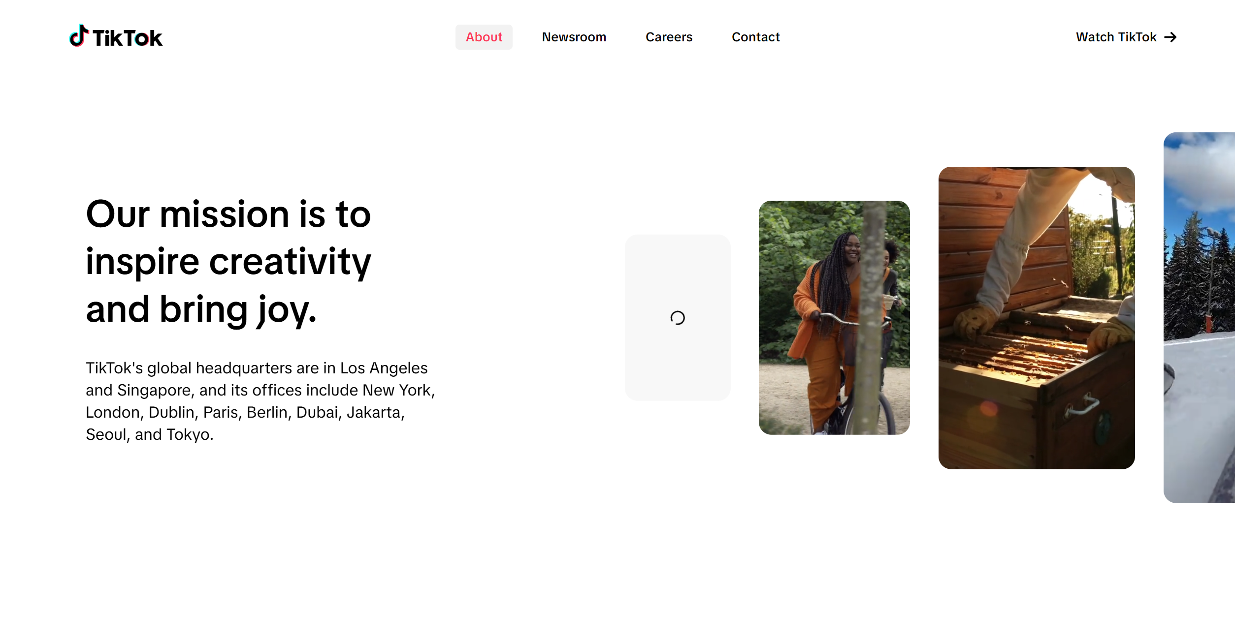 TikTok ヘルプデスク連絡先