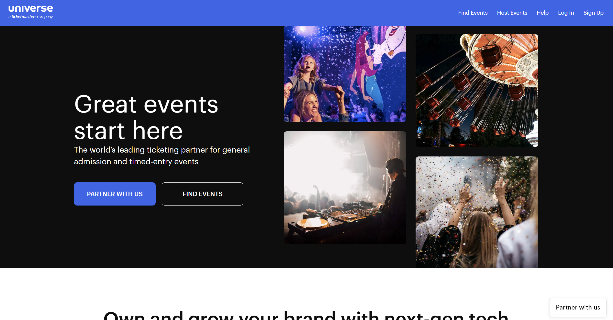 Universe ヘルプデスク連絡先