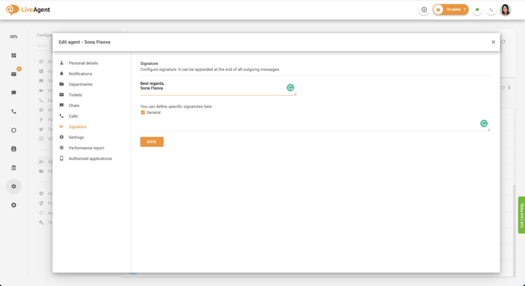 エージェント署名