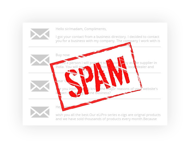 SPAM filters LiveAgent機能