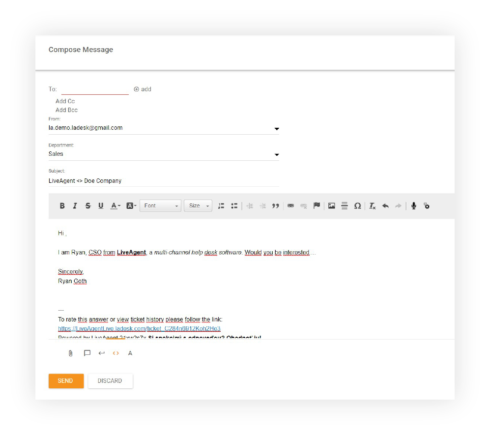 WYSIWYGエディタ - 新規チケット