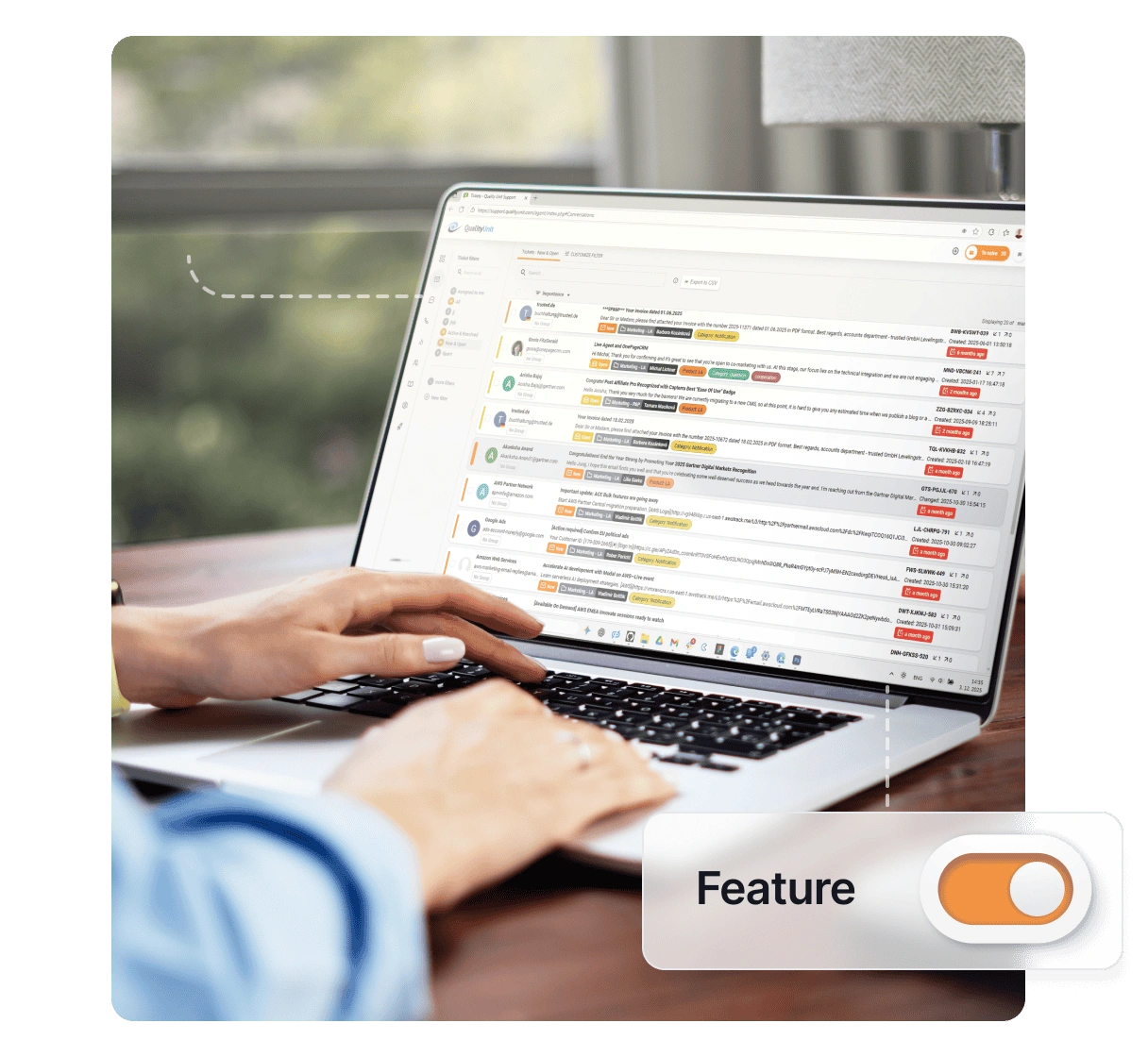 LiveAgent AIチャットボット