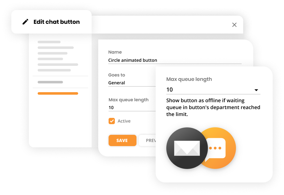 最大キュー長モックアップ