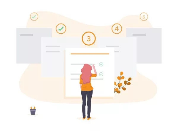 ショッピングを通じて顧客をガイド