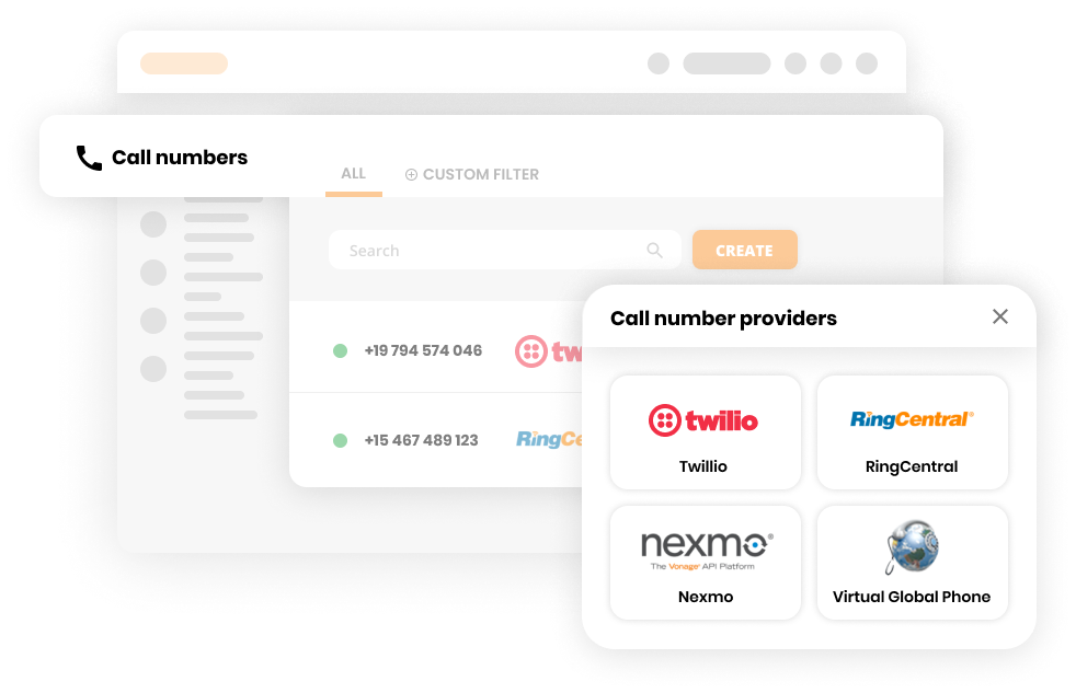 コールセンター接続