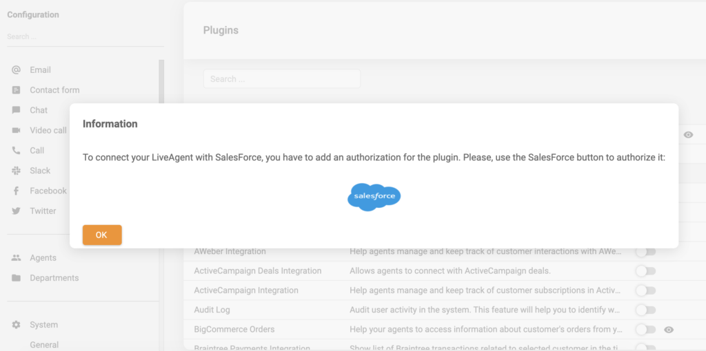 Salesforce 統合ログイン