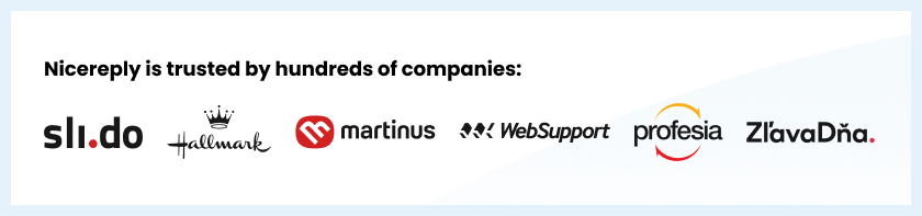 Nicereplyから信頼されている企業
