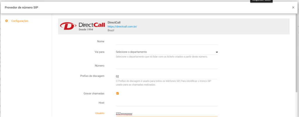 DirectCall LiveAgent統合セットアップ