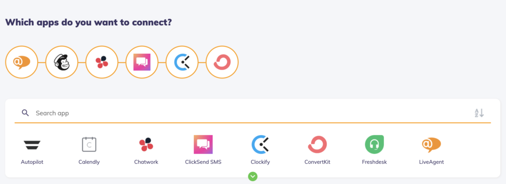 Integratelyでのアプリ接続の可能性を示す画像