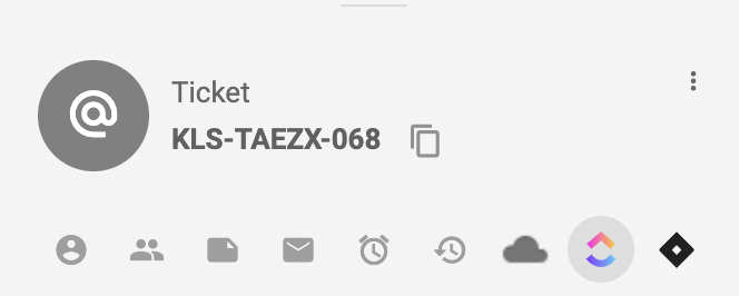 チケットビューのJiraロゴ