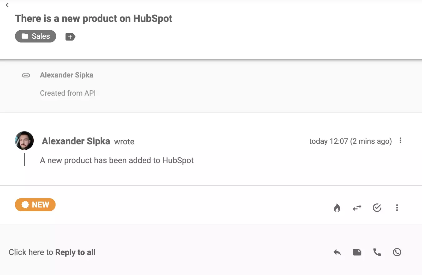 LiveAgentの新しいチケット