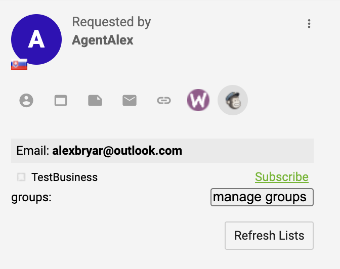 Mailchimp統合プラグインはLiveAgentチケットシステムでアクティブで機能しています