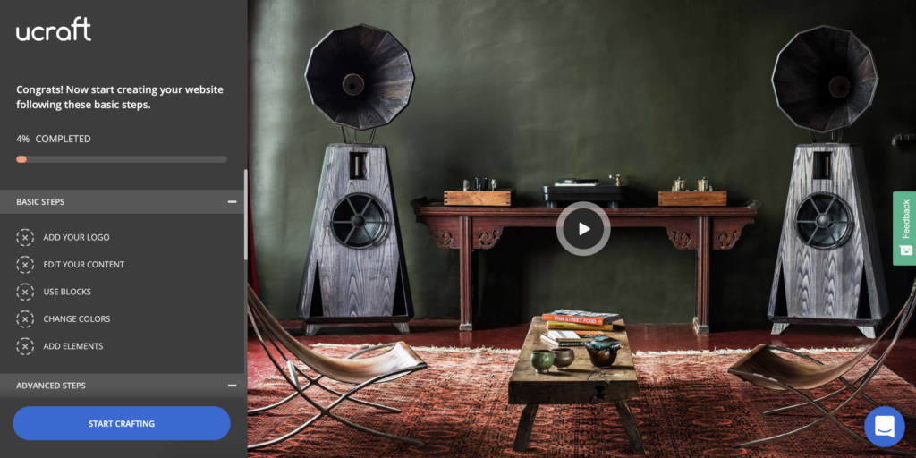 Ucraftエディター