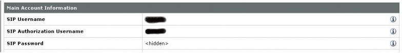 SIP設定のVoIP.msユーザー名とパスワード