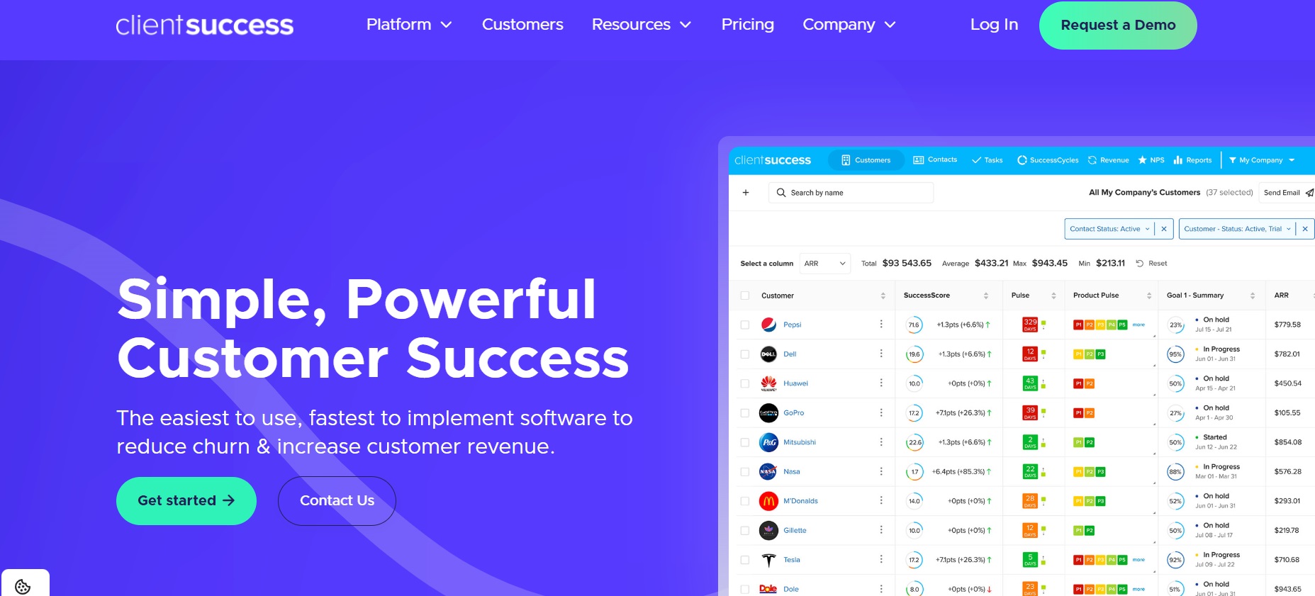 Clientsuccessホームページ