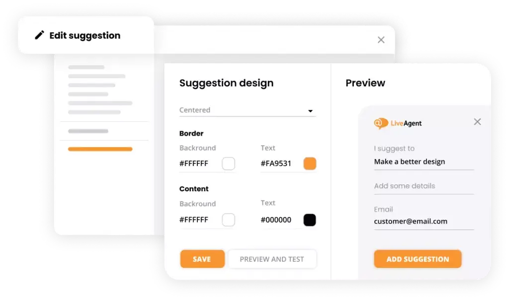 フィードバックと提案