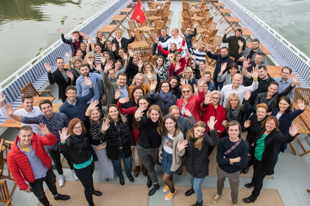 Satur team at Oktoberfest